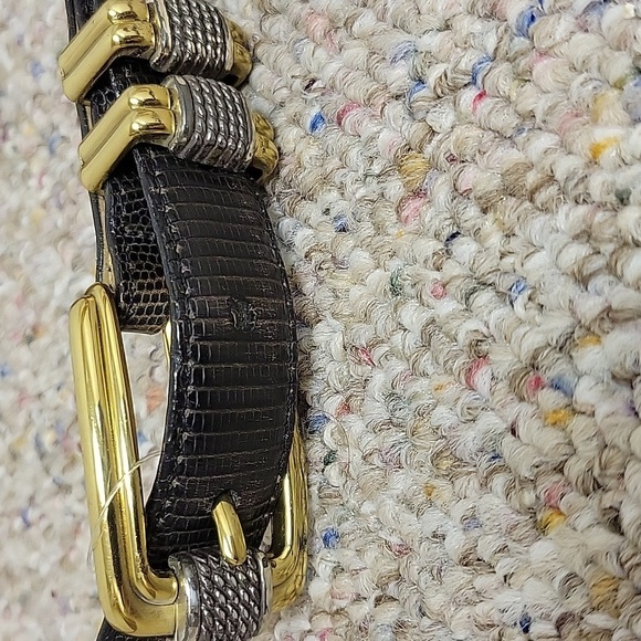 Brighton Women's Classic Black Leather Brighton Sz Large-34. - Picture 2 of 5